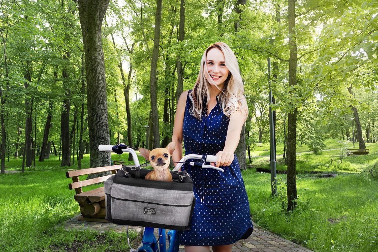 kosik na bicykel pre psa